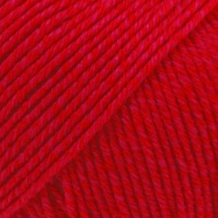 drops cotton merino garn 06 rød