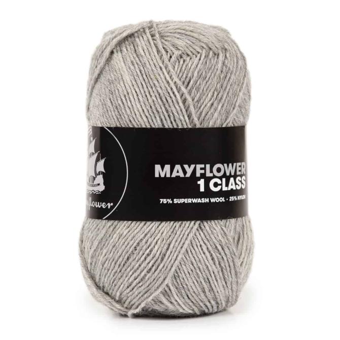 mayflower 1 class garn 34 lys grå