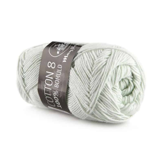 mayflower cotton 8/4 garn 1486 lys mintgrøn