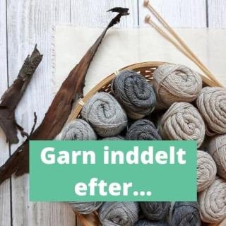 Garn inddelt efter ...