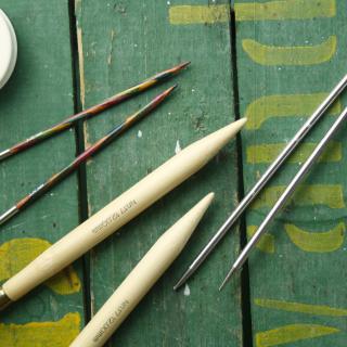 Garn inddelt efter pindestørrelse