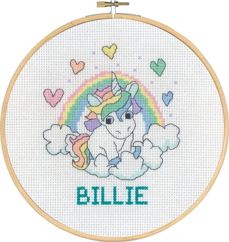 Billede af Broderi Kit - Enhjørning Billie