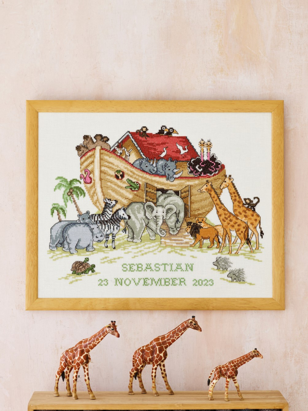 Broderi Kit Noahs Ark
