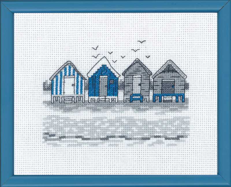Billede af Broderi Kit - Badehuse