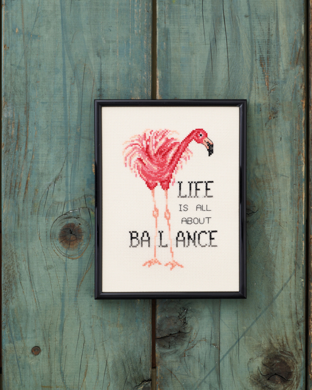 Broderi Kit – Life is all about balance