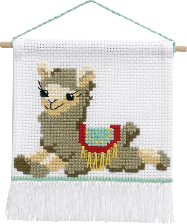 Broderi Kit – My First Kit Lama