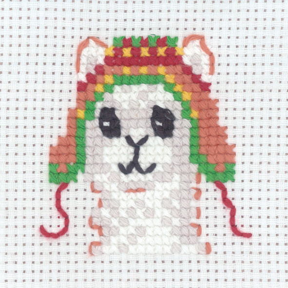 Billede af Broderi Kit - Alpaca