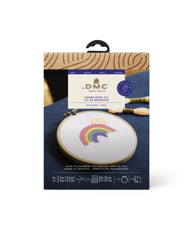 OVER THE RAINBOW SMALL EMBROIDERY KIT