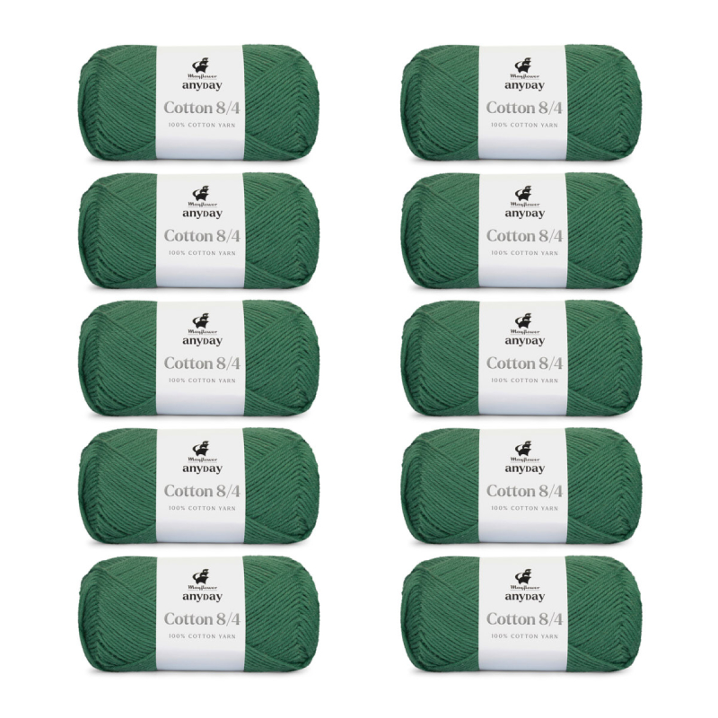 Mayflower Anyday Cotton 8/4 – 10 pak.