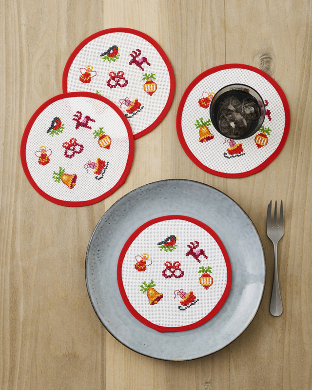 Broderi Kit - Kringle I Midten