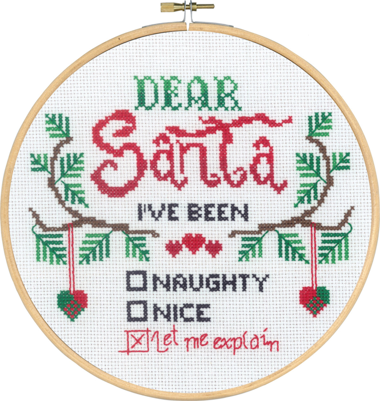 Broderi Kit - Dear Santa