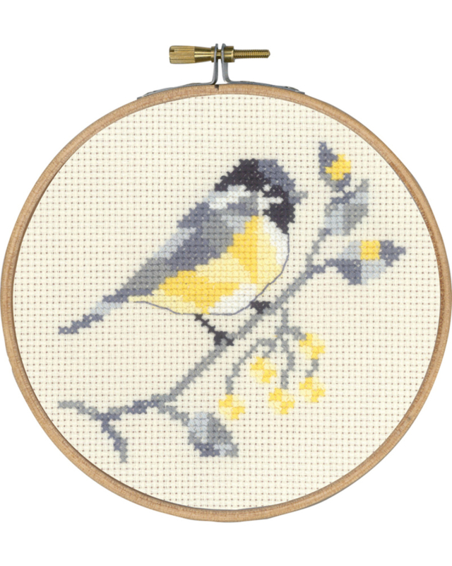 Broderi Kit - Musvit