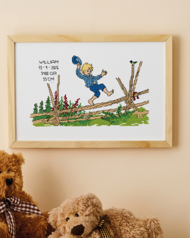 Broderi Kit - Emil på hegnet