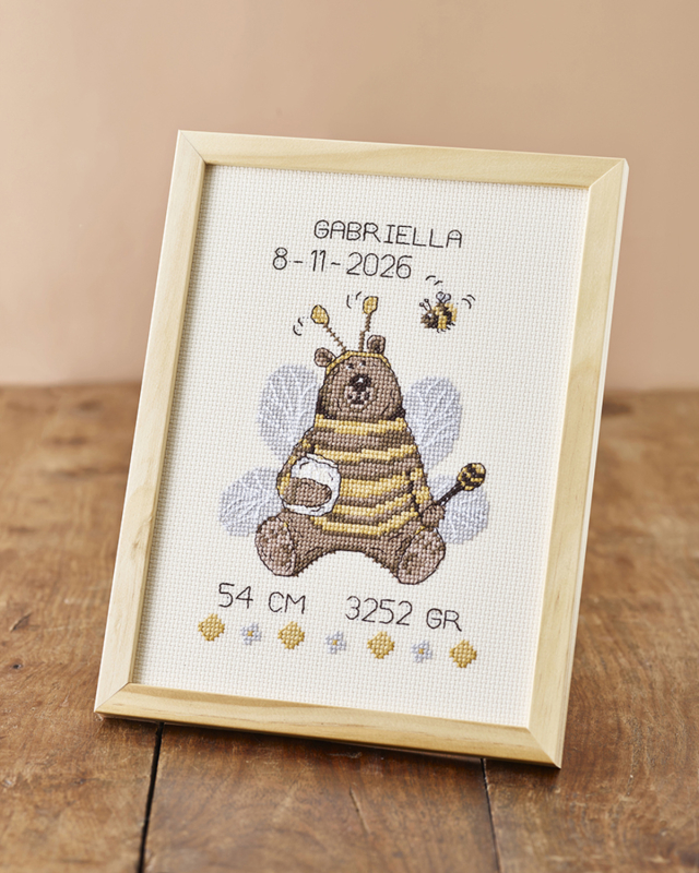 Broderi kit - Bamse Bi