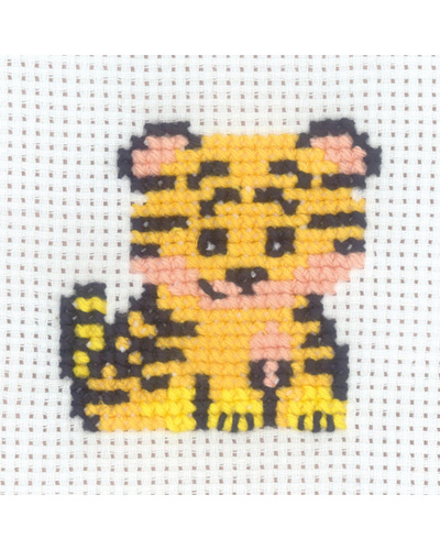 Broderi kit - Tiger