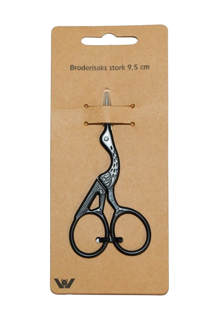 Storkesaks 9,5 cm - Sort